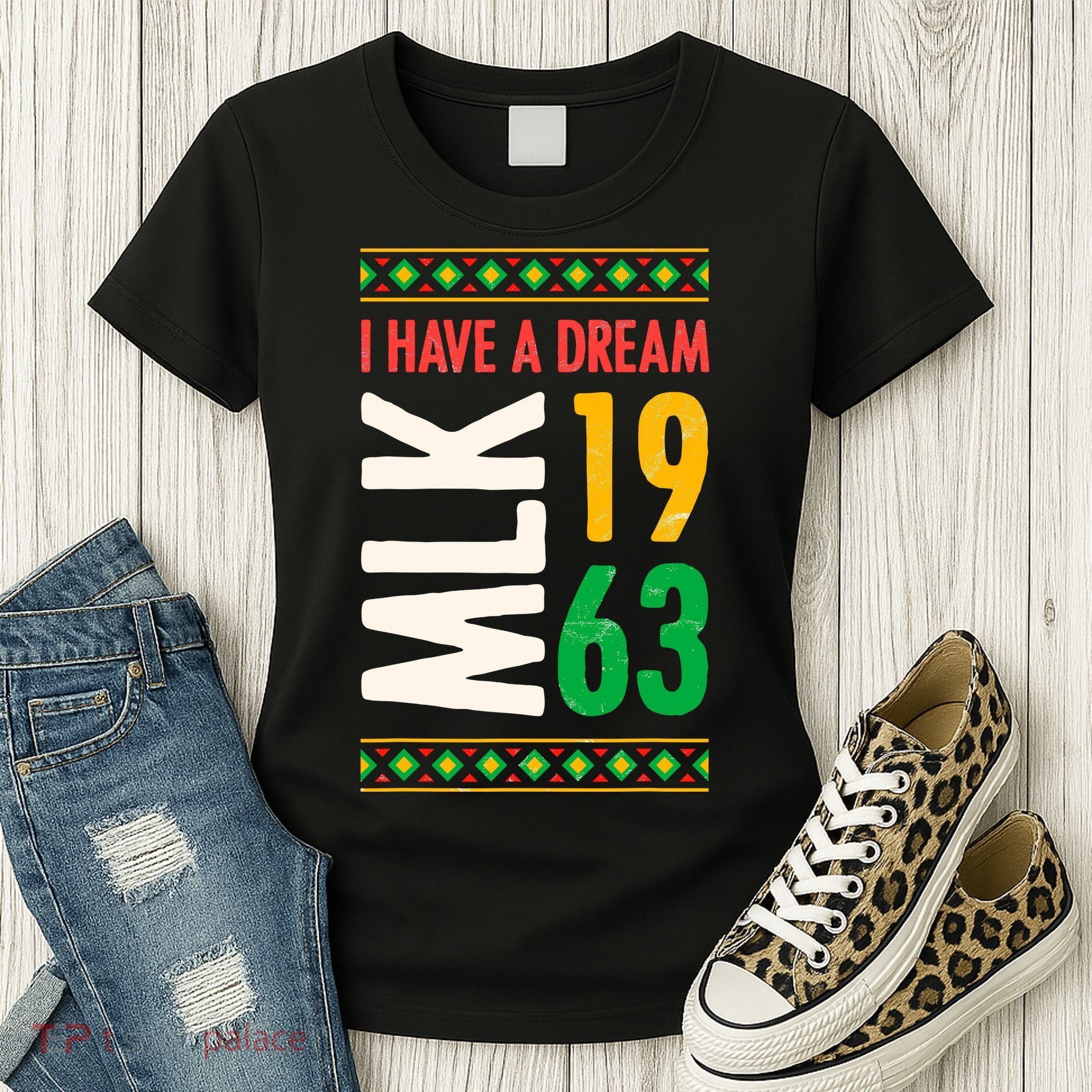 Martin Luther King Day Black History Mlk Day I Have A Dream Women's T-Shirt