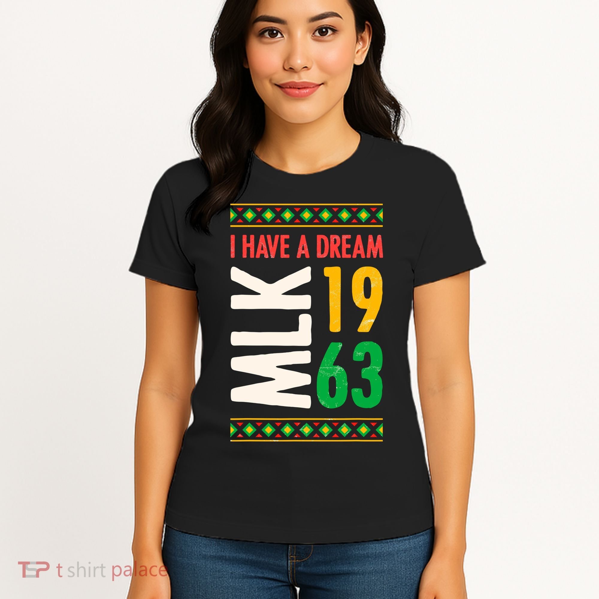 Martin Luther King Day Black History Mlk Day I Have A Dream Women's T-Shirt