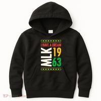 Martin Luther King Day Black History Mlk Day I Have A Dream Kids Hoodie thumb 0
