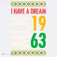 Martin Luther King Day Black History Mlk Day I Have A Dream Comfort Colors Garment-Dyed Hooded Sweatshirt thumb 2