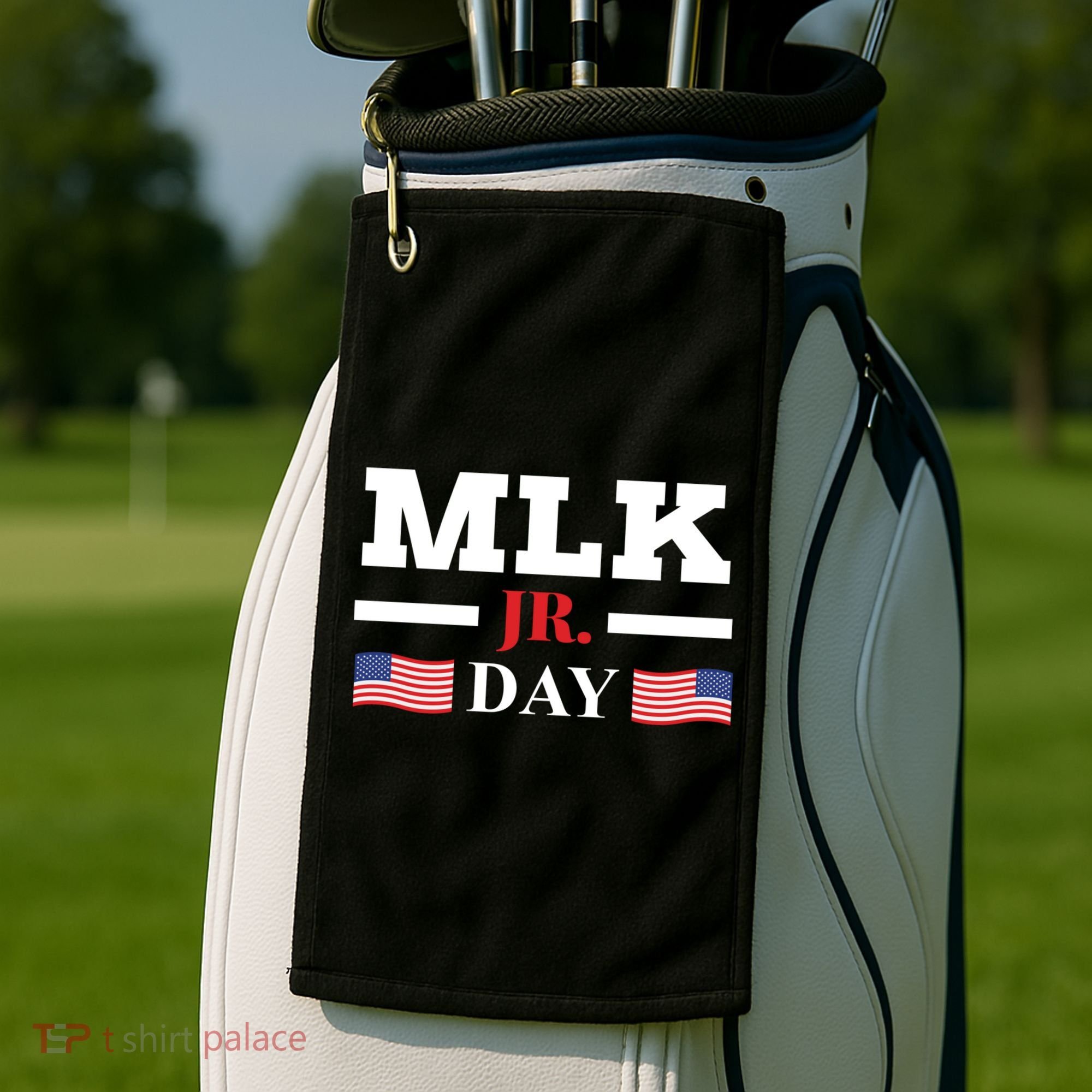 Martin Luther King Mlk Meaningful Gift Golf Towel
