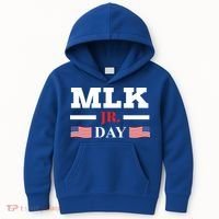 Martin Luther King Mlk Meaningful Gift Kids Hoodie thumb 0