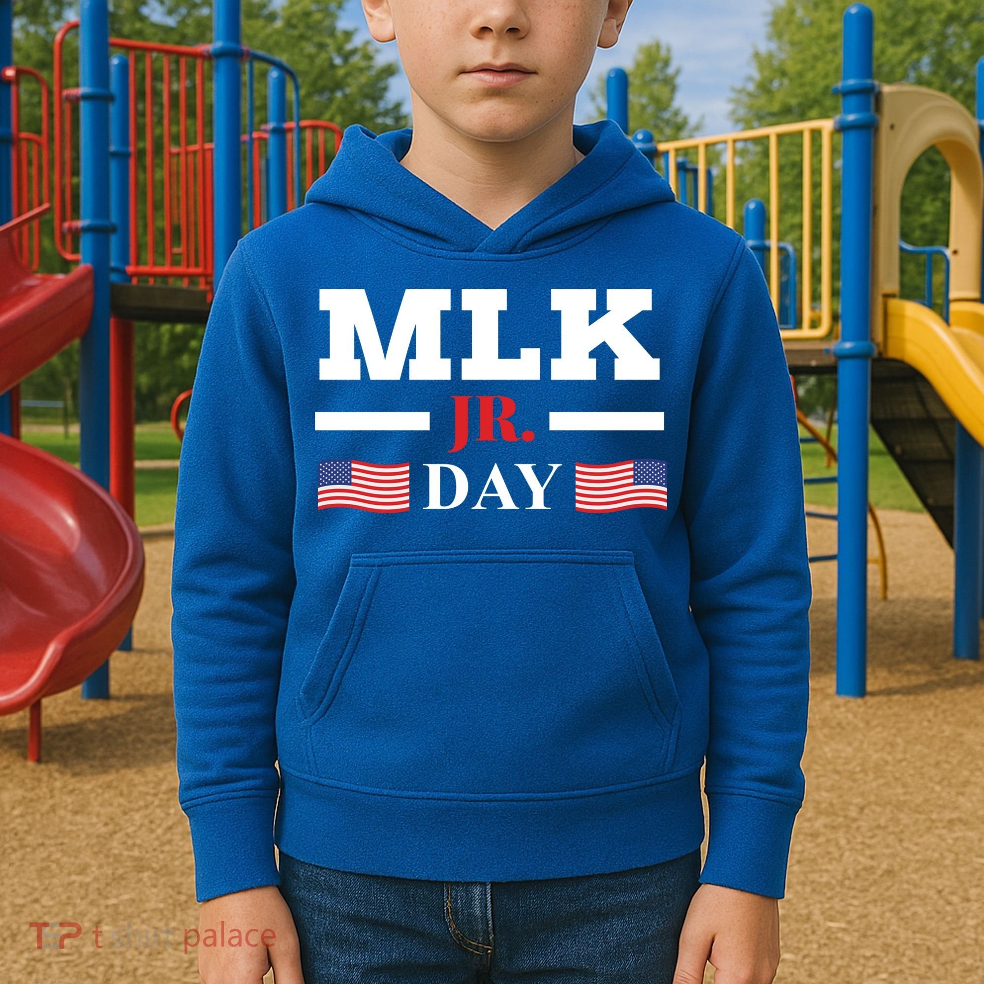 Martin Luther King Mlk Meaningful Gift Kids Hoodie
