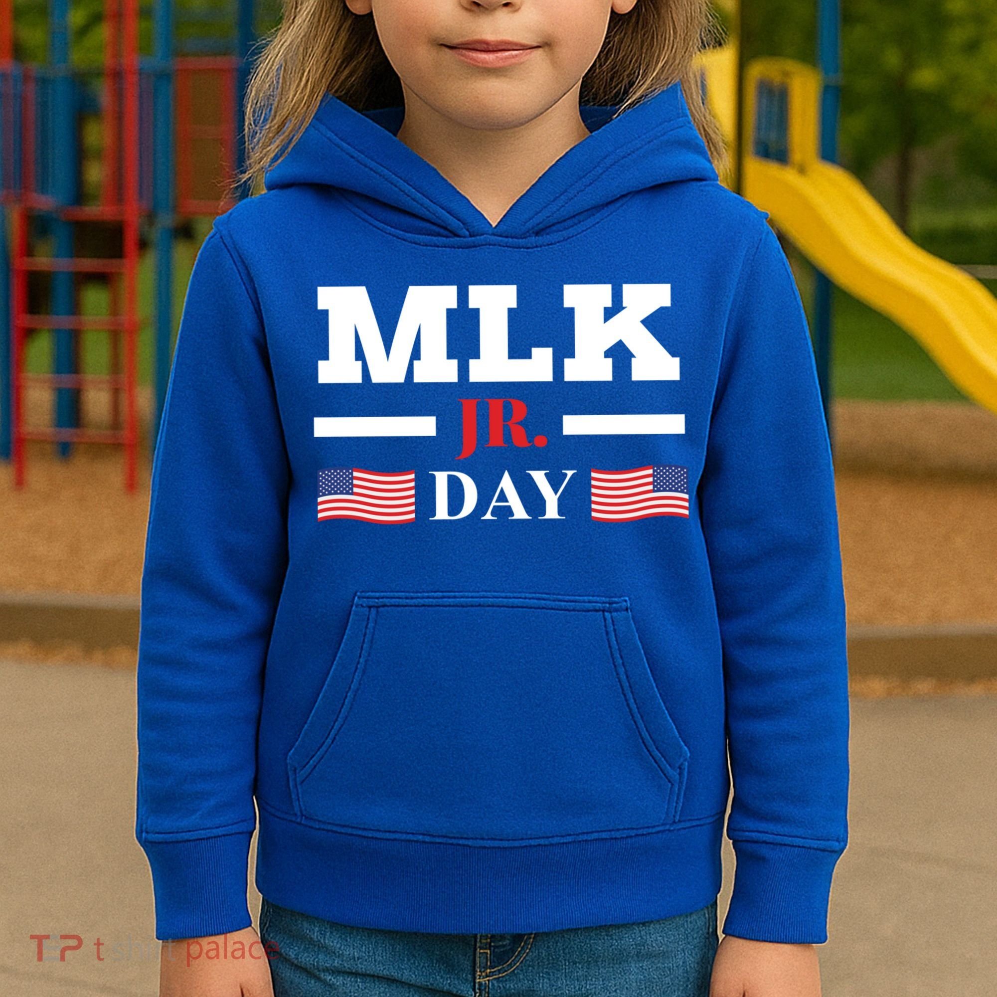 Martin Luther King Mlk Meaningful Gift Kids Hoodie