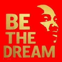 Martin Luther King Day I Have A Dream Mlk Day Be The Dream Santa Hat thumb 1