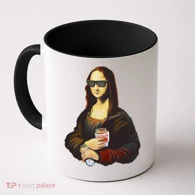 Mona Lisa Kebab Coffee Mug