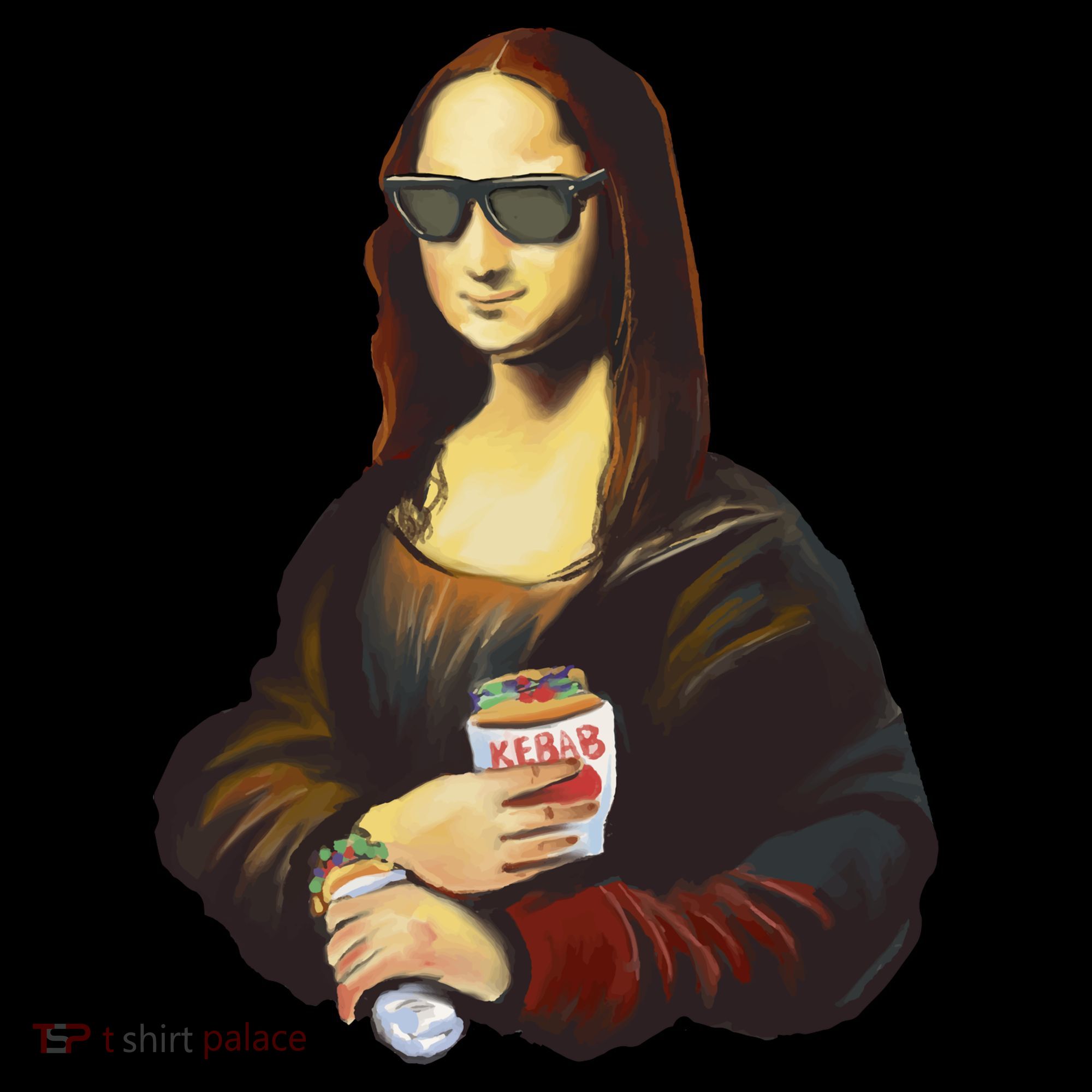 Mona Lisa Kebab Ornament