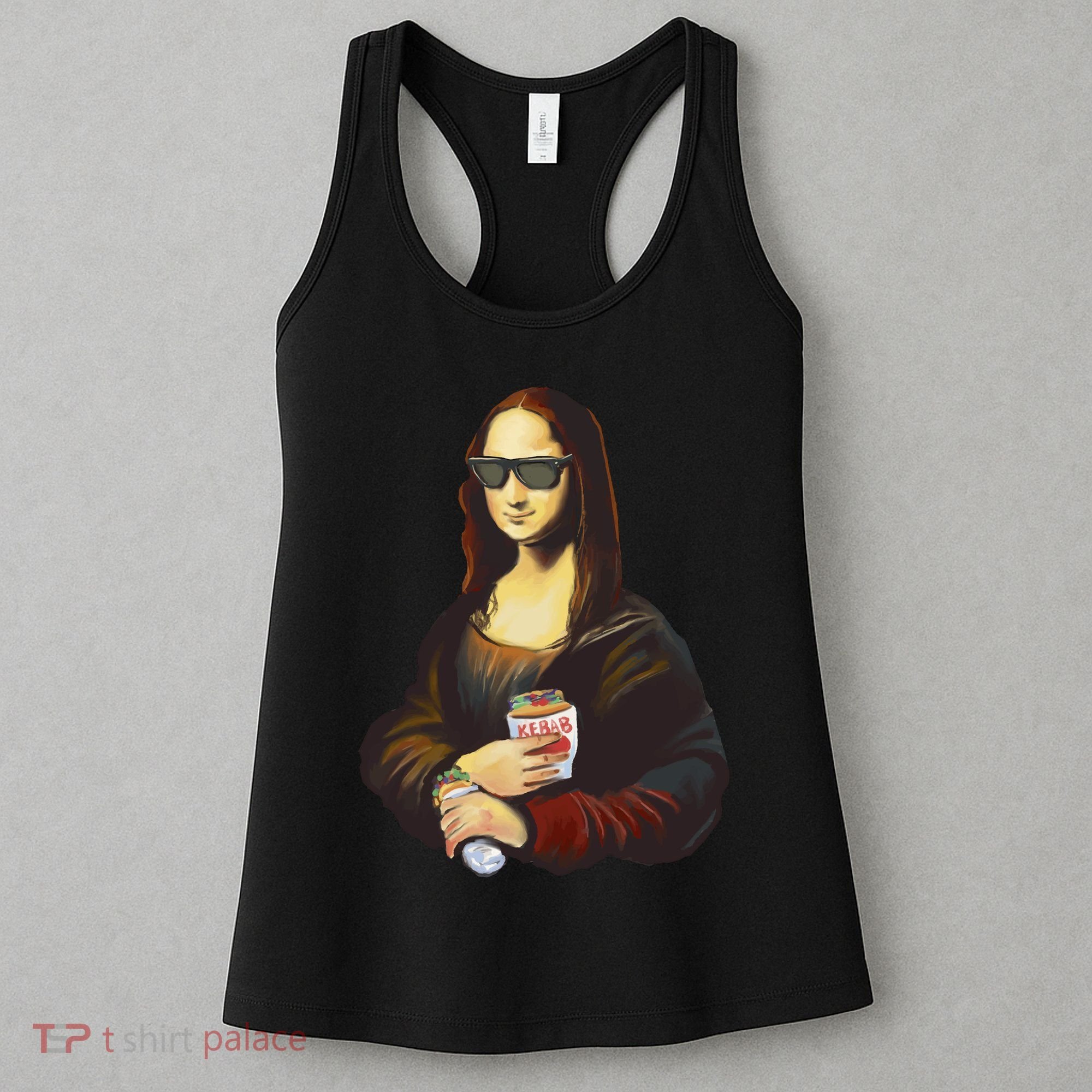Mona Lisa Kebab Women's Tank Top