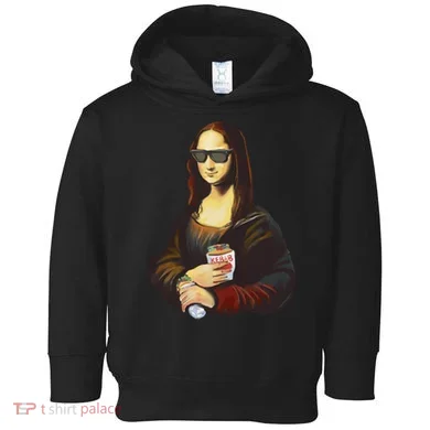 Mona Lisa Kebab Toddler Hoodie