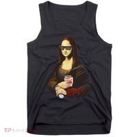 Mona Lisa Kebab Tank Top thumb 0