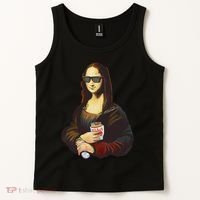 Mona Lisa Kebab Tank Top thumb 2