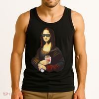 Mona Lisa Kebab Tank Top thumb 3