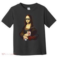 Mona Lisa Kebab Toddler T-Shirt thumb 0