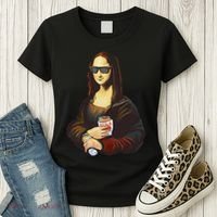 Mona Lisa Kebab Women's T-Shirt thumb 3