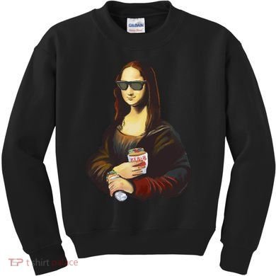 Mona Lisa Kebab Kids Sweatshirt