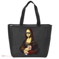 Mona Lisa Kebab Tote Bag thumb 0