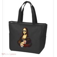 Mona Lisa Kebab Tote Bag thumb 3