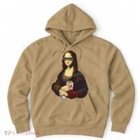 Mona Lisa Kebab Hoodie thumb 0