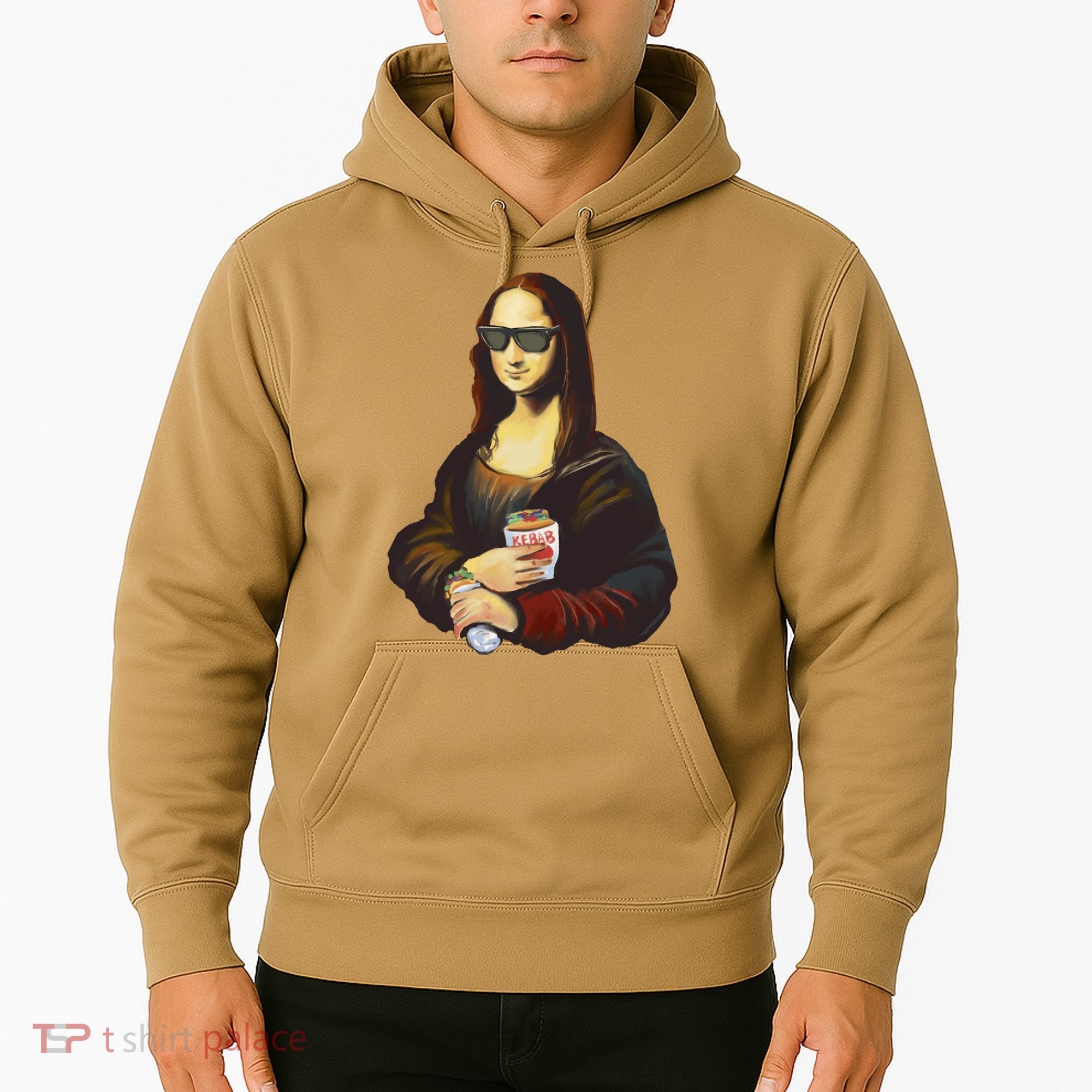 Mona Lisa Kebab Hoodie
