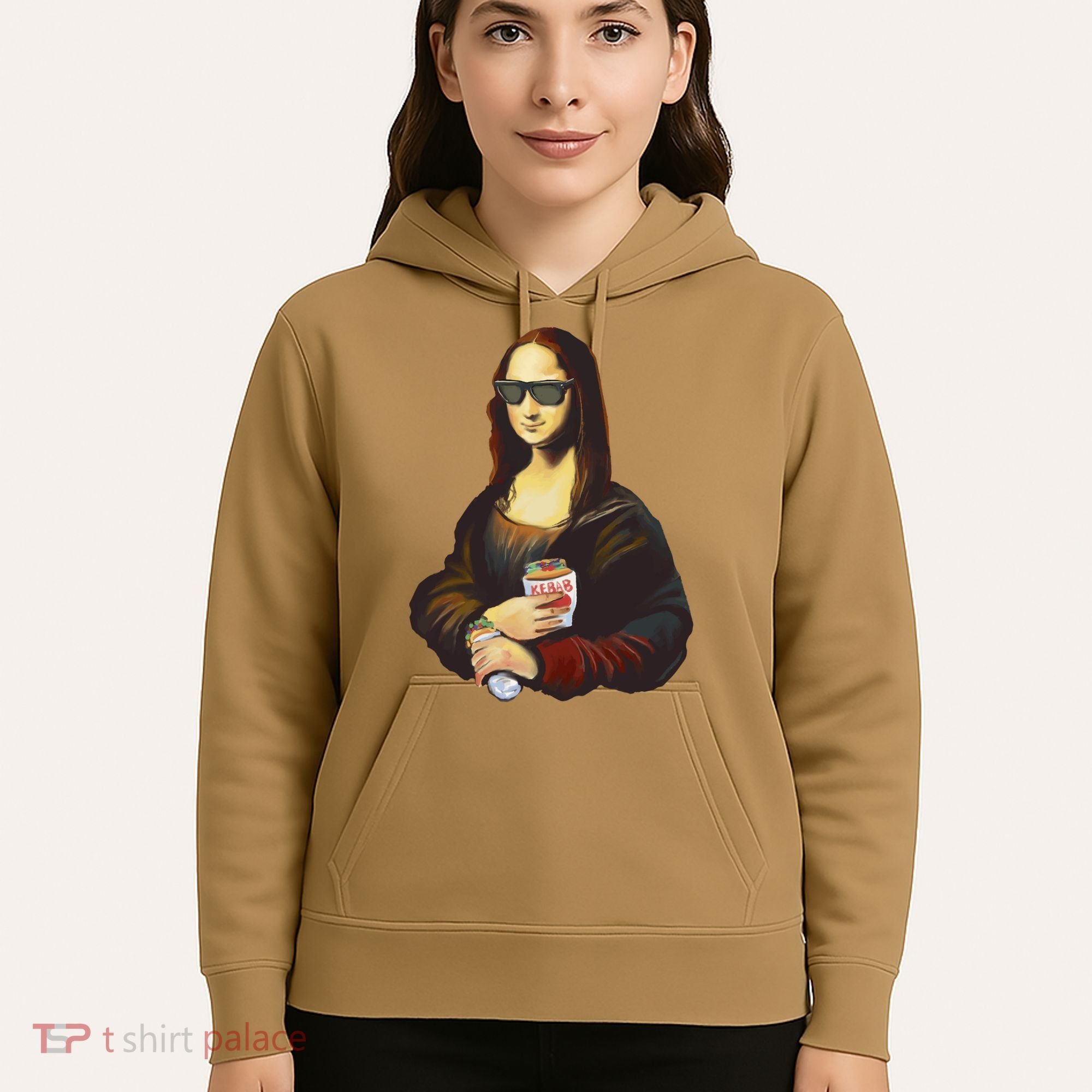 Mona Lisa Kebab Hoodie