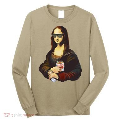 Mona Lisa Kebab Long Sleeve Shirt