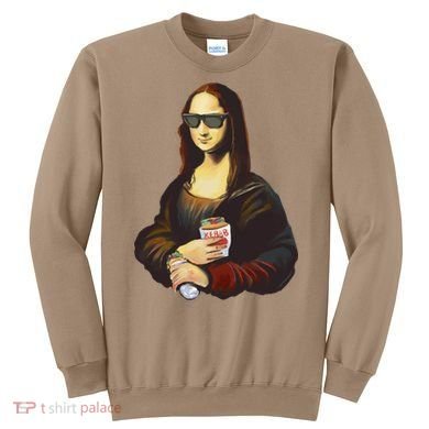 Mona Lisa Kebab Sweatshirt