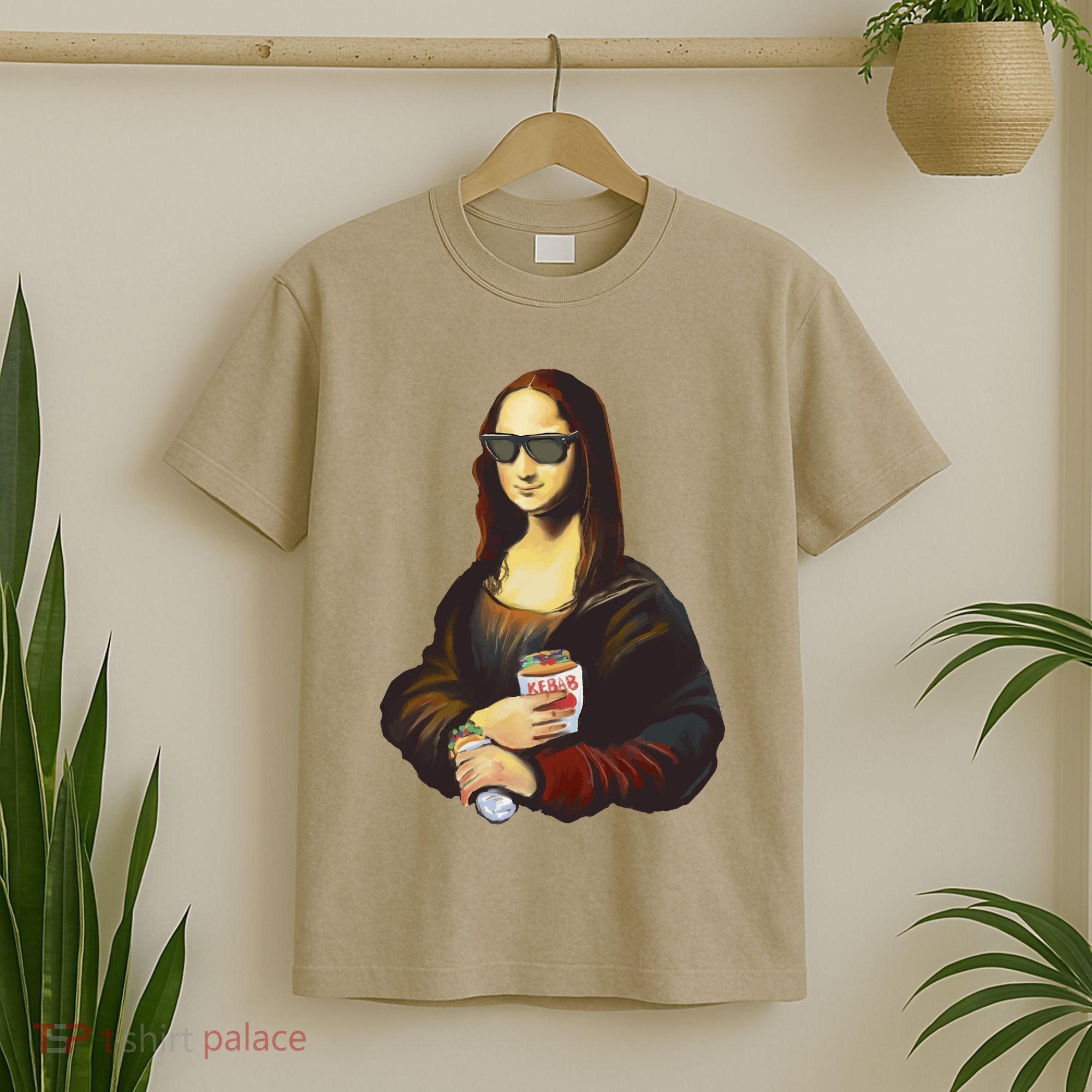 Mona Lisa Kebab T-Shirt