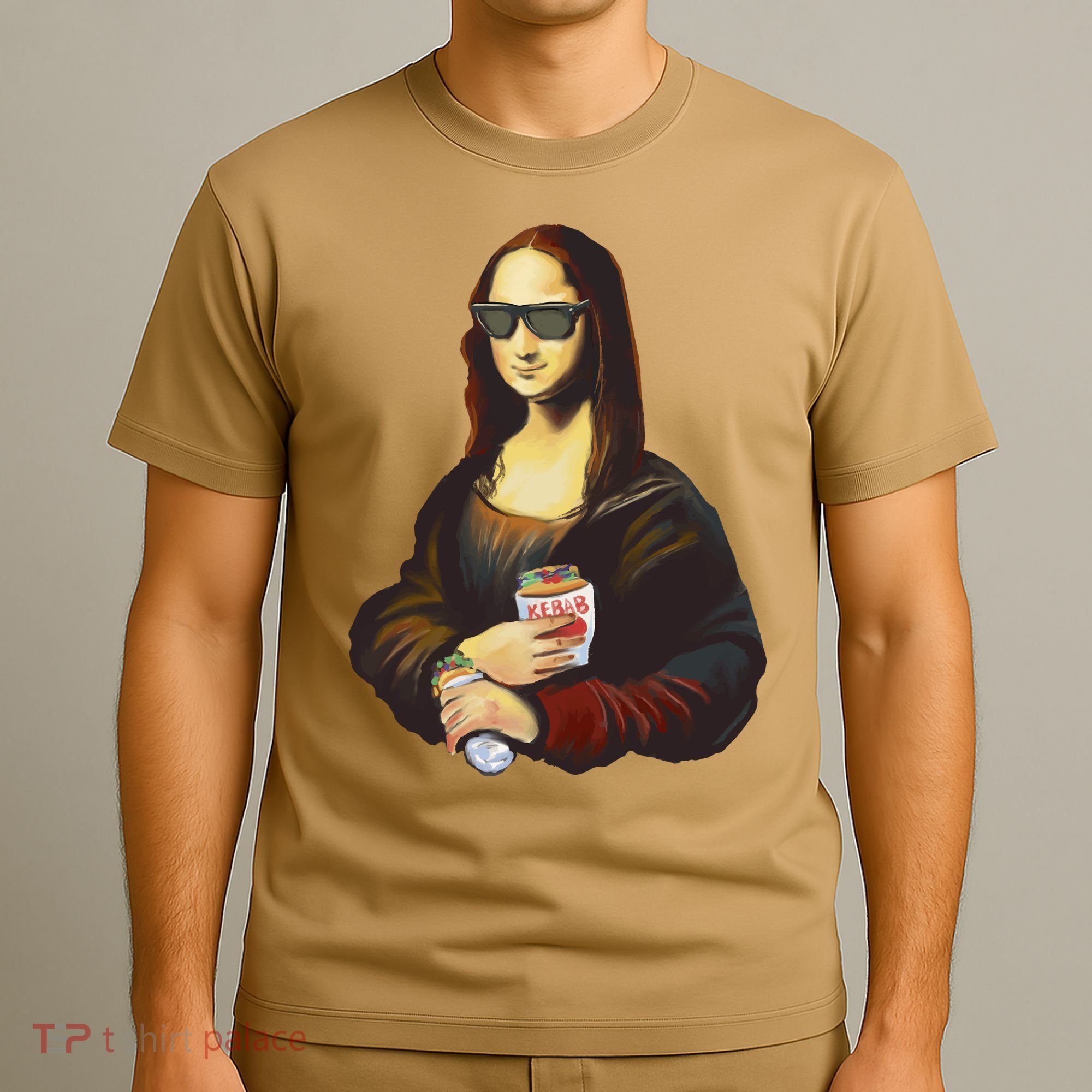 Mona Lisa Kebab T-Shirt