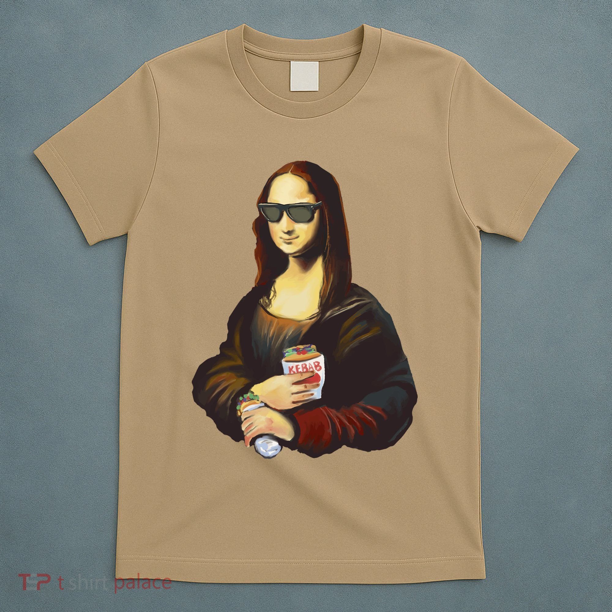 Mona Lisa Kebab T-Shirt