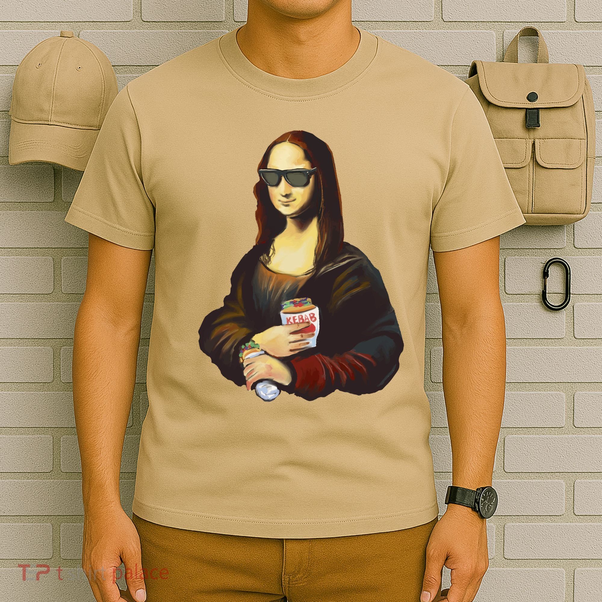 Mona Lisa Kebab T-Shirt