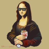 Mona Lisa Kebab Button thumb 1