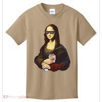 Mona Lisa Kebab Kids T-Shirt thumb 0