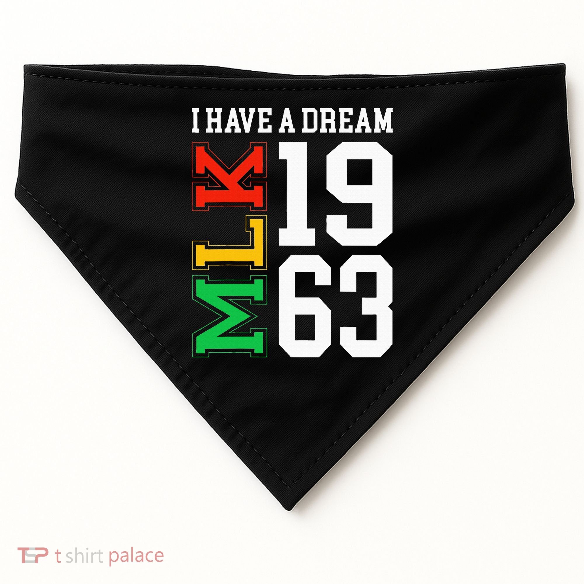 Martin Luther King Jr. Day I Have A Dream Mlk Day USA-Made Doggie Bandana