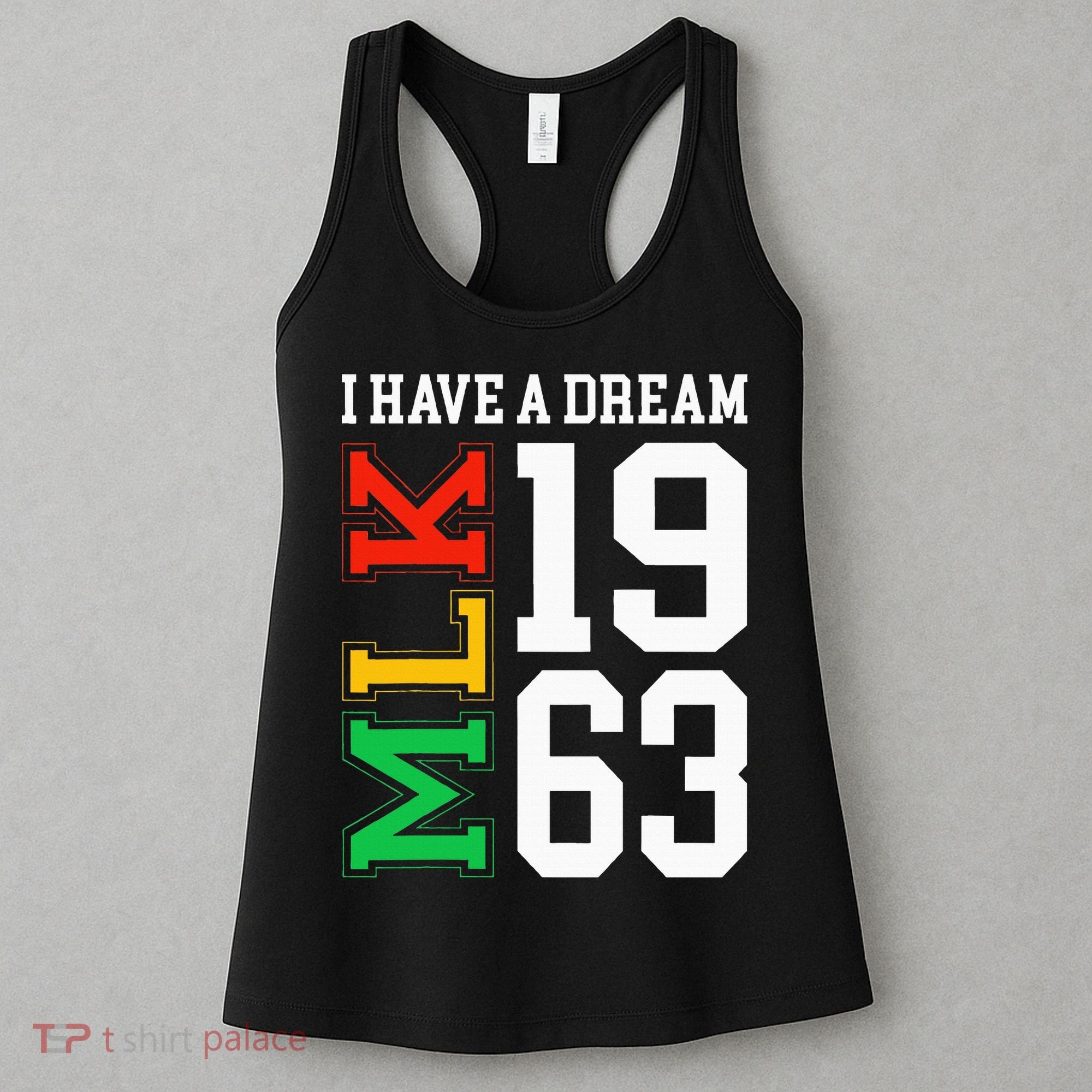 Martin Luther King Jr. Day I Have A Dream Mlk Day Women's Tank Top