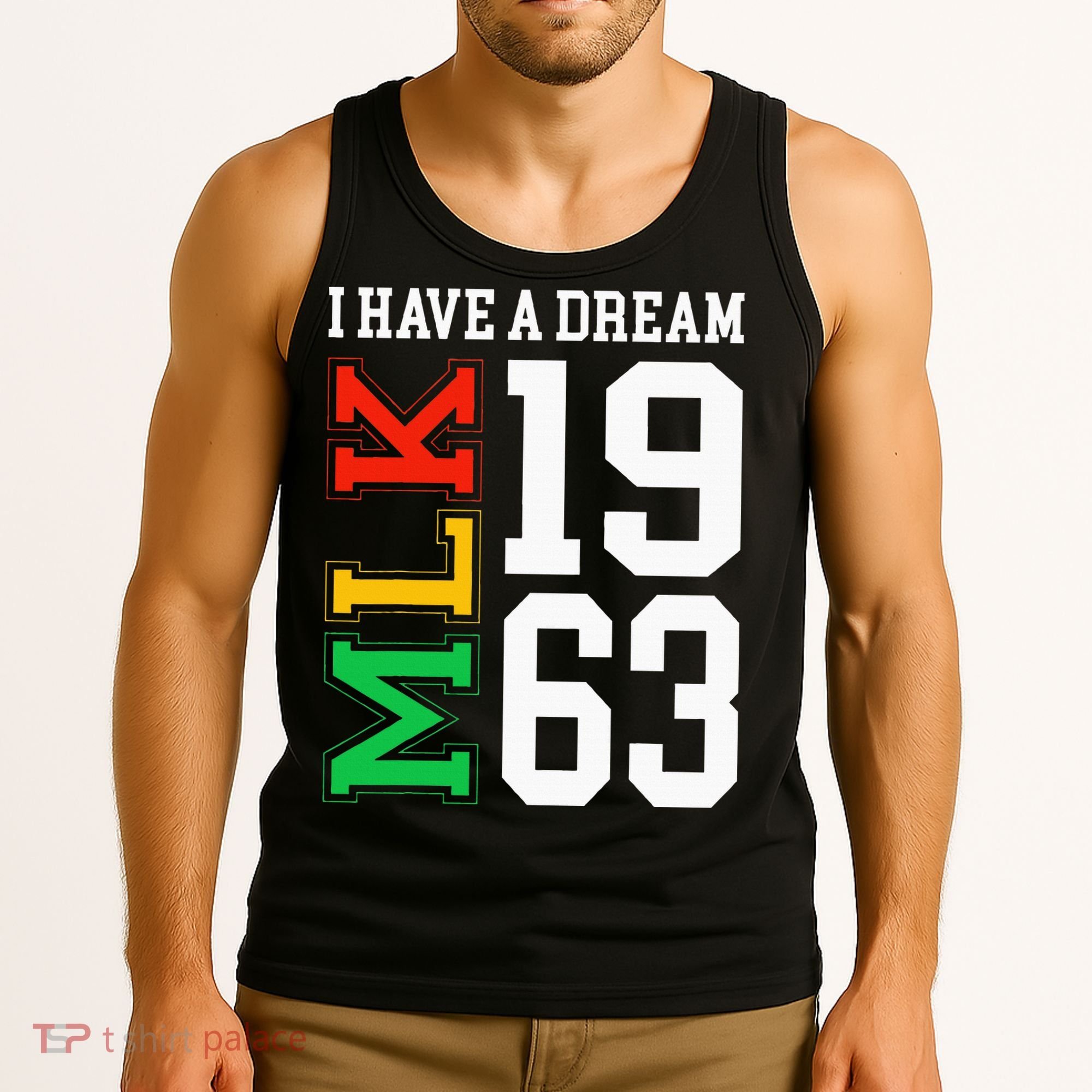 Martin Luther King Jr. Day I Have A Dream Mlk Day Tank Top