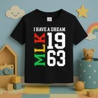 Martin Luther King Jr. Day I Have A Dream Mlk Day Toddler T-Shirt thumb 3