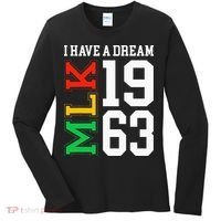 Martin Luther King Jr. Day I Have A Dream Mlk Day Women's Long Sleeve Shirt thumb 0