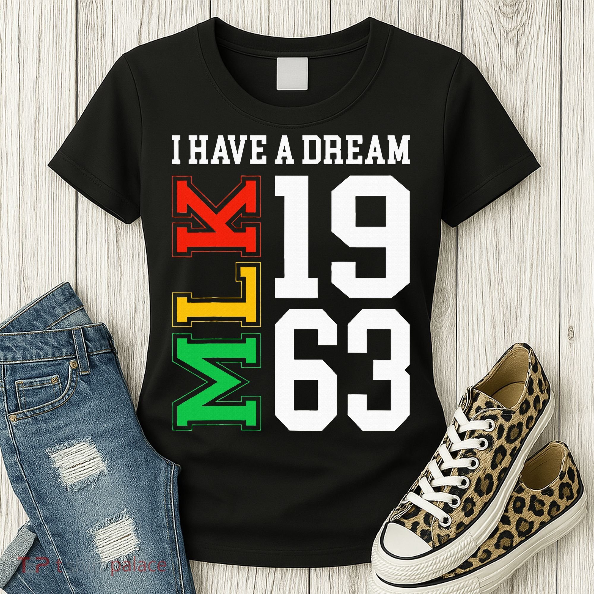 Martin Luther King Jr. Day I Have A Dream Mlk Day Women's T-Shirt