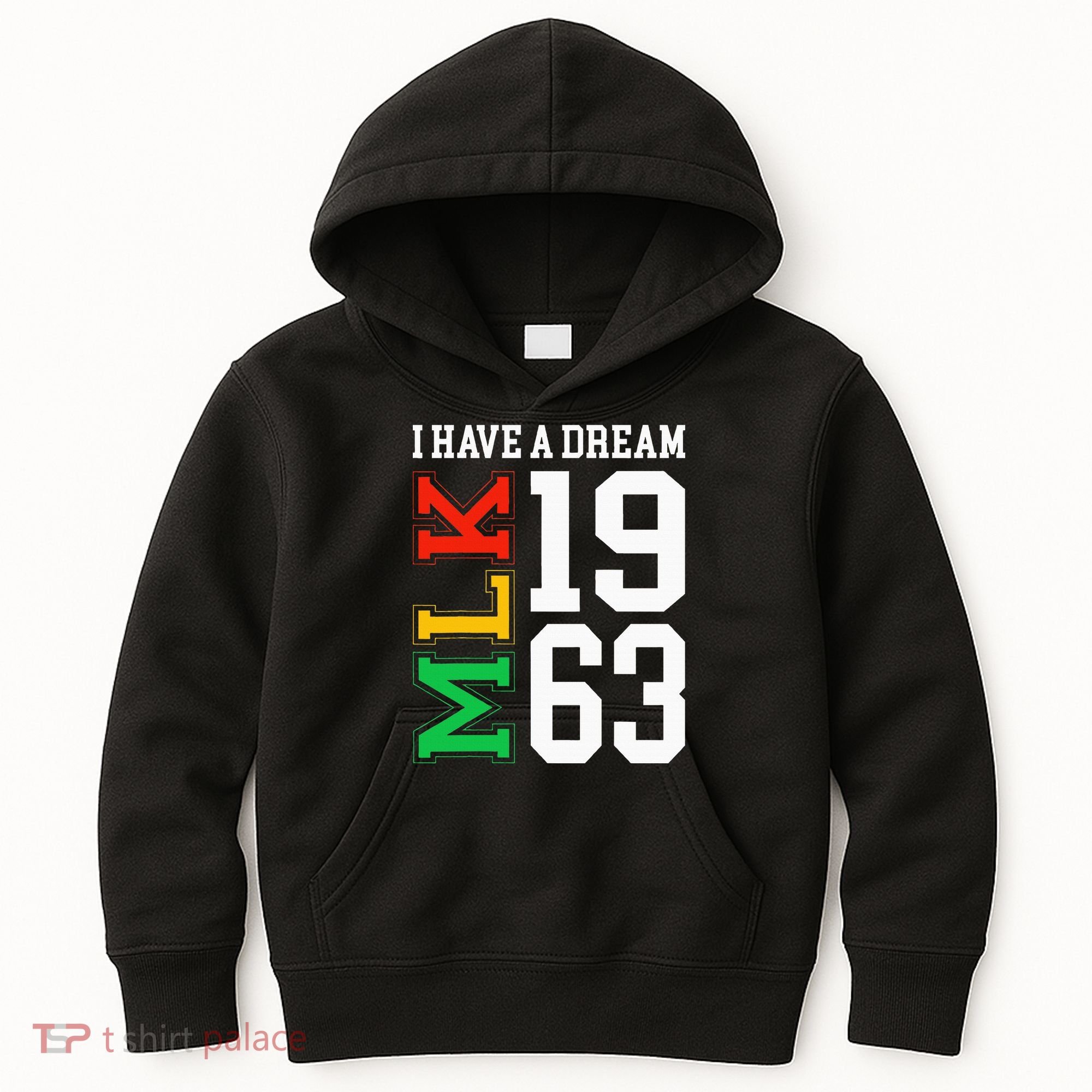 Martin Luther King Jr. Day I Have A Dream Mlk Day Kids Hoodie