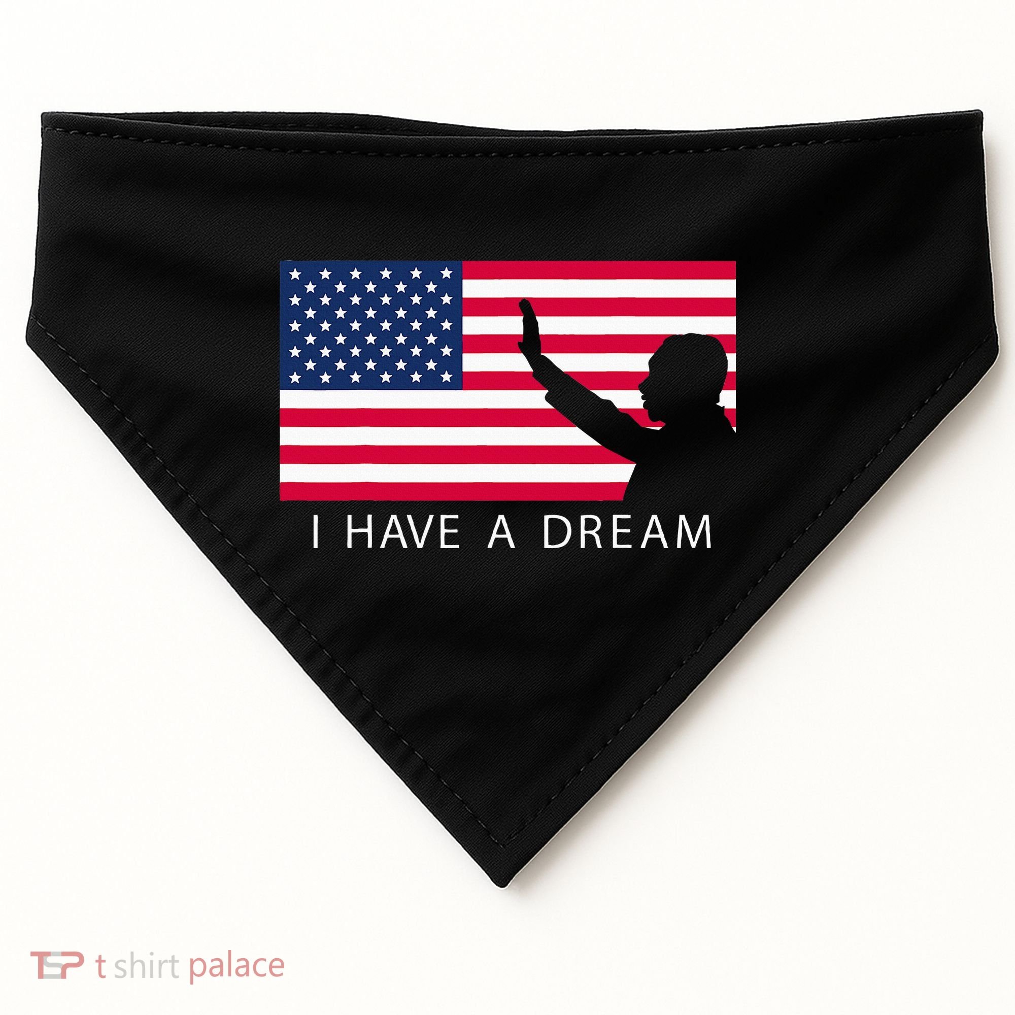 Martin Luther King Day I Have A Dream USA-Made Doggie Bandana