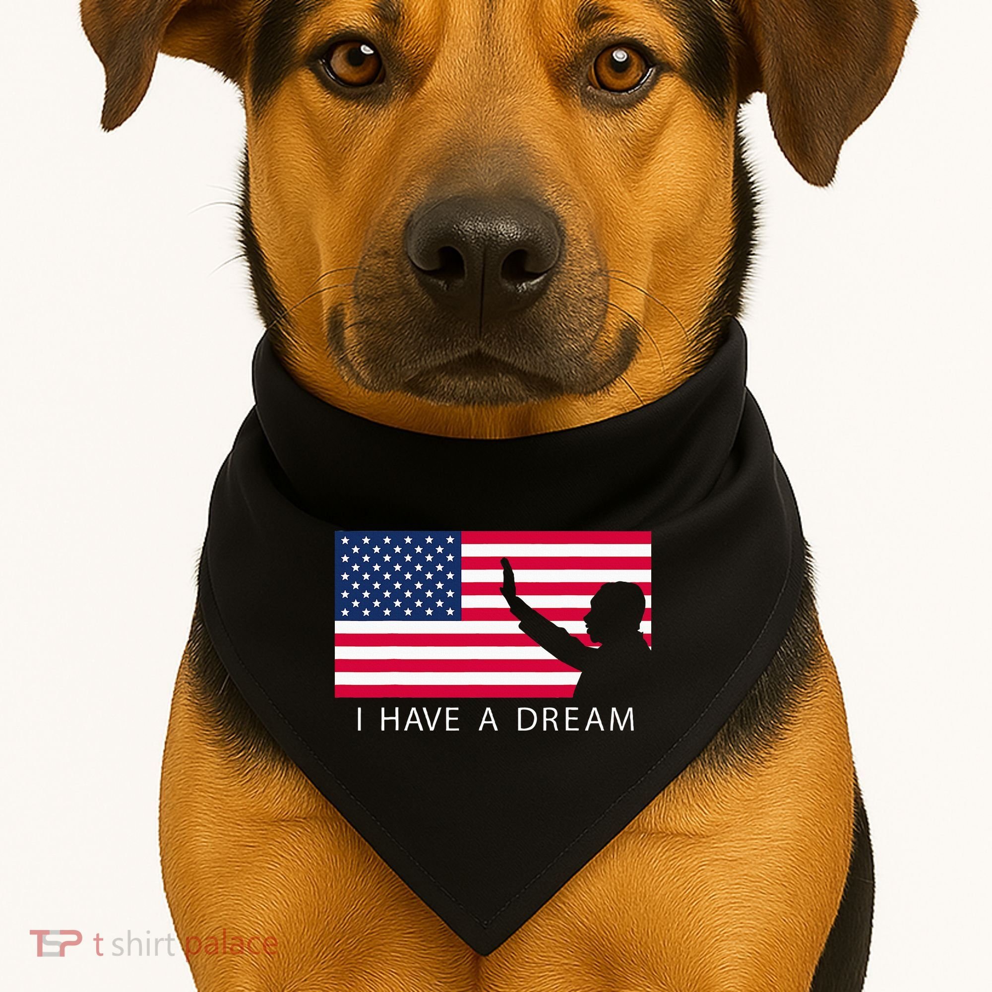 Martin Luther King Day I Have A Dream USA-Made Doggie Bandana