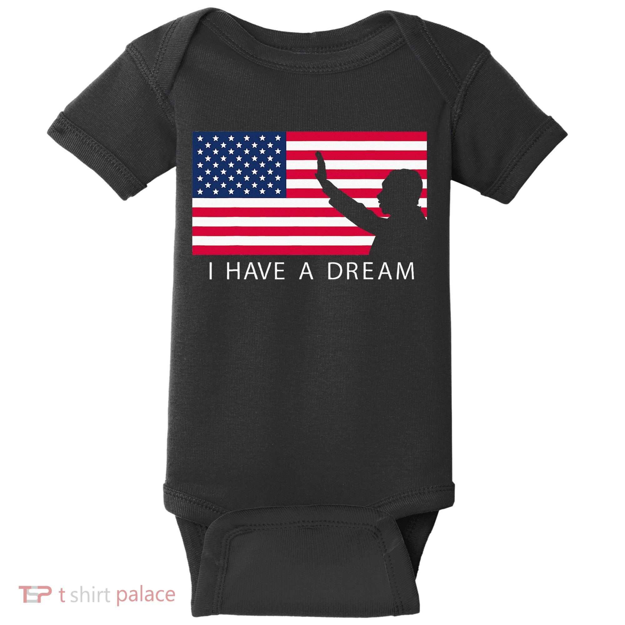 Martin Luther King Day I Have A Dream Baby Bodysuit