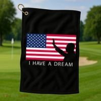 Martin Luther King Day I Have A Dream Golf Towel thumb 1