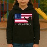 Martin Luther King Day I Have A Dream Kids Hoodie thumb 3