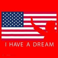 Martin Luther King Day I Have A Dream Santa Hat thumb 1