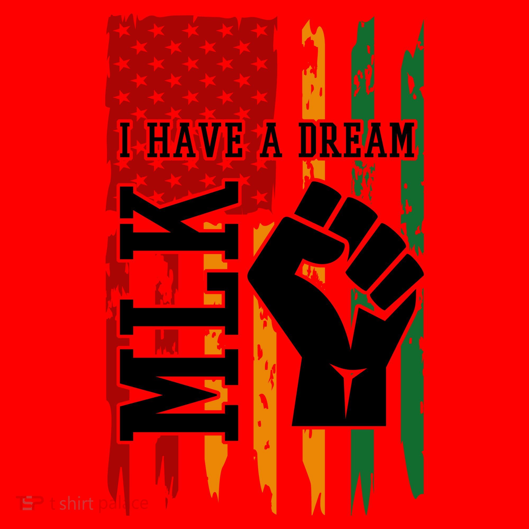 Martin Luther King I Have A Dream African American Santa Hat