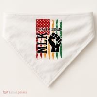 Martin Luther King I Have A Dream African American USA-Made Doggie Bandana thumb 0