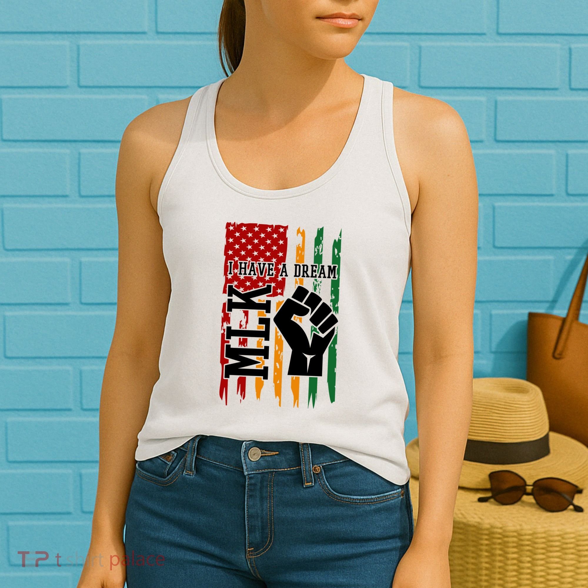 Martin Luther King I Have A Dream African American Women's Tank Top