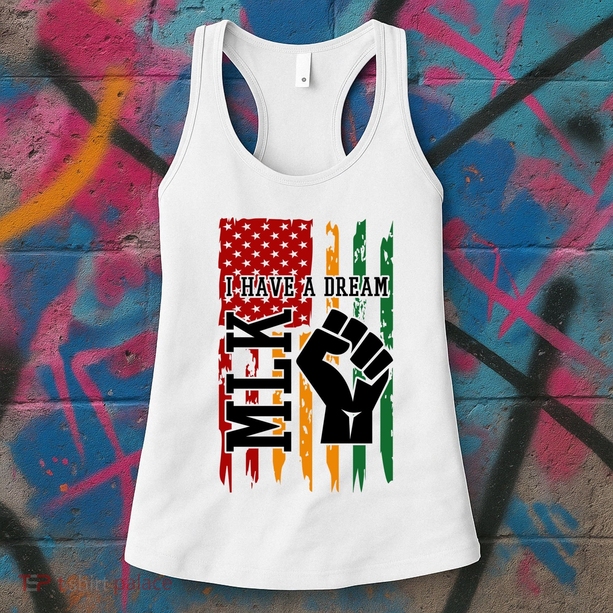 Martin Luther King I Have A Dream African American Women's Tank Top