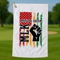 Martin Luther King I Have A Dream African American Golf Towel thumb 1